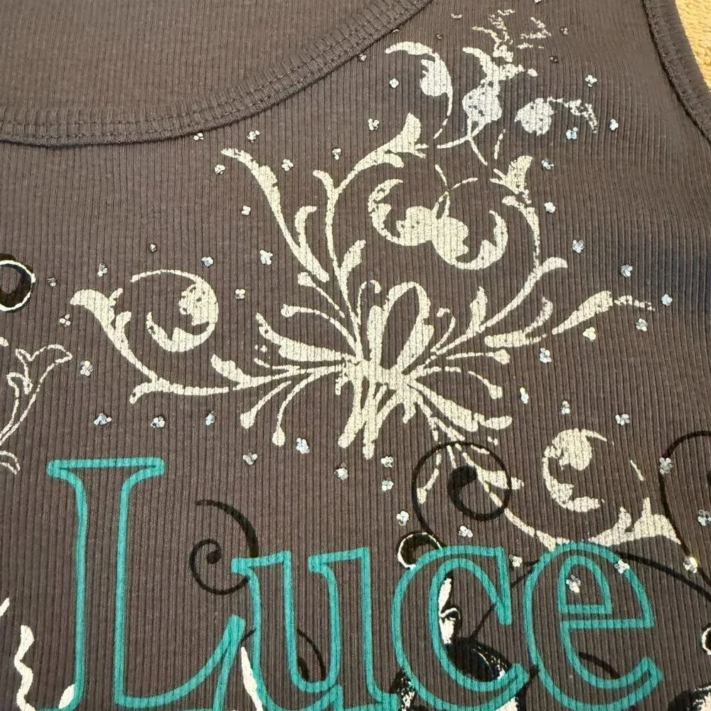 NWT Ransom Graphic Ribbed Knit Tank Top, size XL - Picture 6 of 10